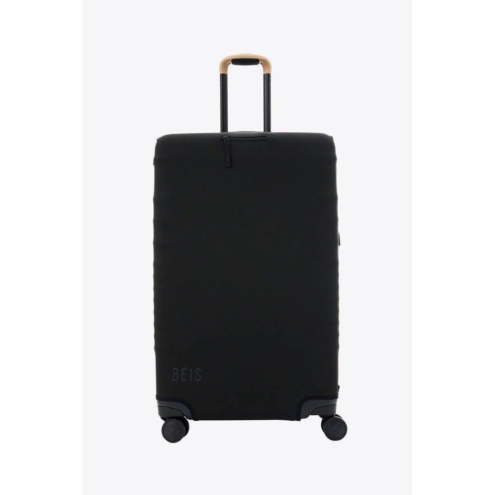 BEIS The Large Check-In Luggage Cover Black Protective Suitcase Sleeve NEW